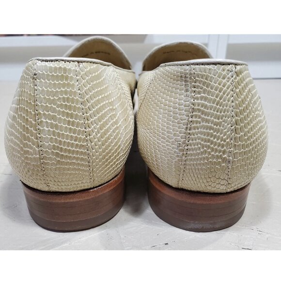 Belvedere Italo 1010 Crocodile & Lizard Leather Horsebit Loafers w/ Box | 8.5M - Picture 4 of 16